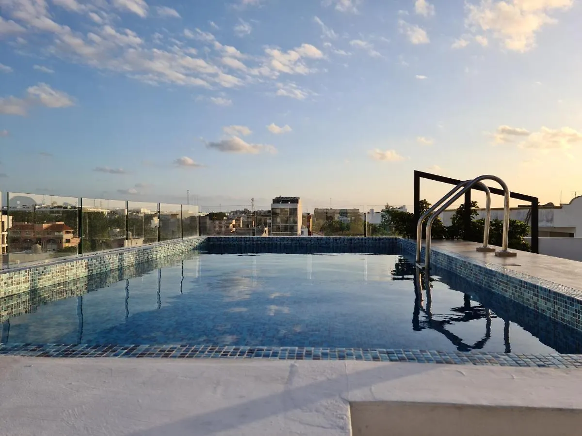 Luxury Apartment 2Br, Pool Roof, Near To The Beach Playa del Carmen Mexico